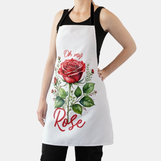 Tablier Oh mon Rose (Insitu)