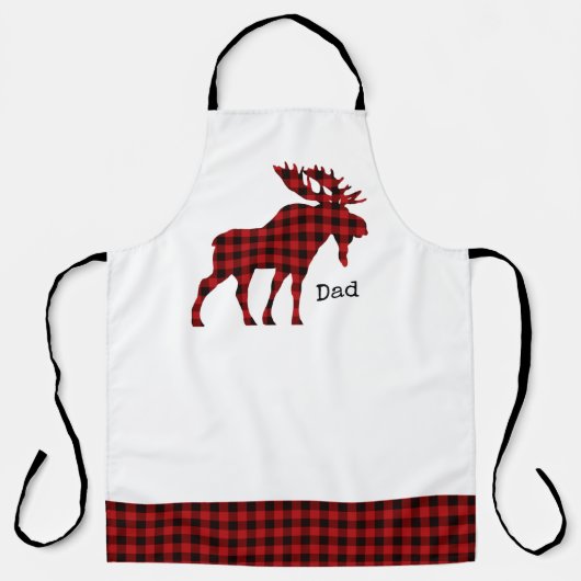 Tablier Oie Plantée Buffalo Personnalisée (Recto)