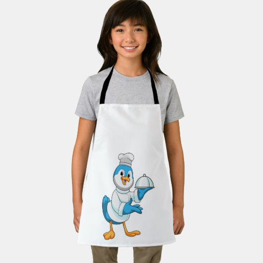 Tablier Oiseau comme cuire avec Platter (Insitu)