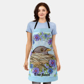 Tablier Oiseau Dans Nid (Porté)