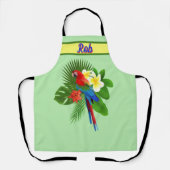 Tablier Oiseau de Paradis  (Recto)