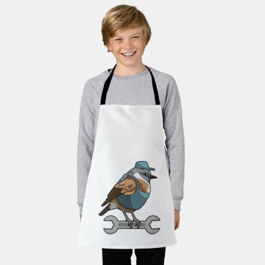 Tablier Oiseau en tireur avec clé (Porté)