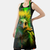 Tablier Oiseau vert (Insitu)