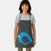 Tablier oiseaux colorés mignons et excentriques (Insitu)