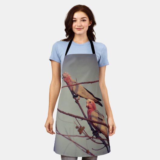 Tablier Oiseaux de Galah dans l'arbre 2 (Porté)