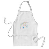 Tablier Oiseaux En Cages (Devant)