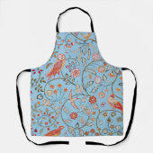 Tablier Oiseaux et fleurs, William Morris (Recto)