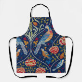 Tablier Oiseaux et fleurs, William Morris (Recto)