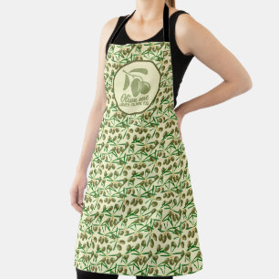 Tablier Olive Me aime Olive You Drôle de motif Olive Chef