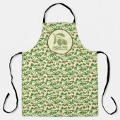 Tablier Olive Me Love Olive You Funny Olive Chef Motif (Recto)