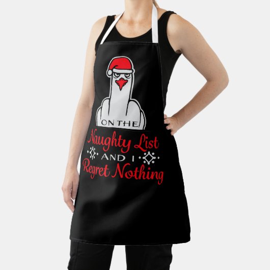 Tablier On The Naughty List And I Regret Nothing Seagull (Insitu)