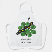 Tablier One bite at a time – enjoy the process (Recto)