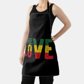 Tablier One Love Jamaican Rasta Reggae (Insitu)