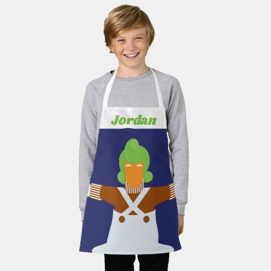 Tablier Oompa Loompa (Porté)