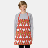Tablier Oompa Loompa Motif dansant (Porté)