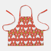 Tablier Oompa Loompa Motif dansant (Recto)