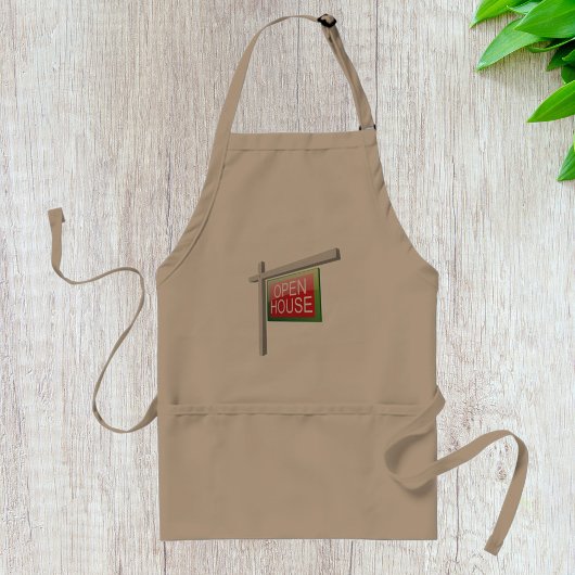 Tablier Open House Real Estate Sign Apron
