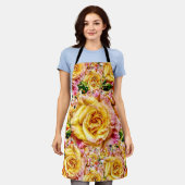 Tablier Opulence Rose Dorée Groovy : (Porté)