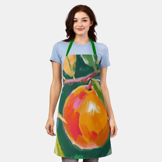 Tablier Orange (Porté)