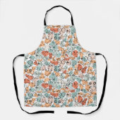 Tablier orange haloween (Recto)