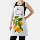 Tablier Oranges de Floride Agrumes Motifs (Insitu)