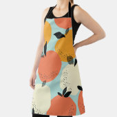 Tablier Oranges Motif : Conception Vibrante sans fil. (Insitu)