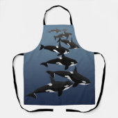 Tablier Orca Whale Apron Killer Whale Art Aprons & GI fts (Recto)
