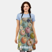 Tablier Orchard Whimsy : Fruits pastel (Porté)