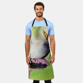 Tablier Oreiller À Lancer Du Labrador Et Du Papillon (Porté)