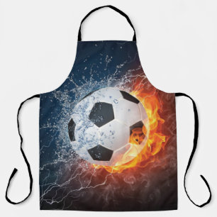Tablier Oreiller de football/soccer flambant