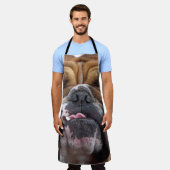 Tablier Oreillers à lancer de Bulldog anglais (Porté)