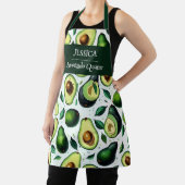 Tablier Origami Avocado Acrylique Motif personnalisé (Insitu)