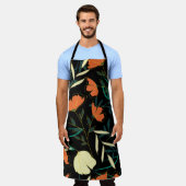 Tablier Original seamless pattern with bright tropical lea (Porté)
