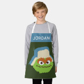 Tablier Oscar le visage du Tétras | Ajouter Votre Nom (Porté)