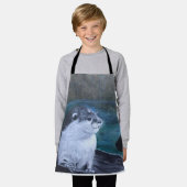 Tablier Otter All-Over Print Apron (Porté)