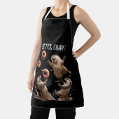 Tablier Otter Chaos Drôle Bagel Combattre Des Loutres De M (Insitu)