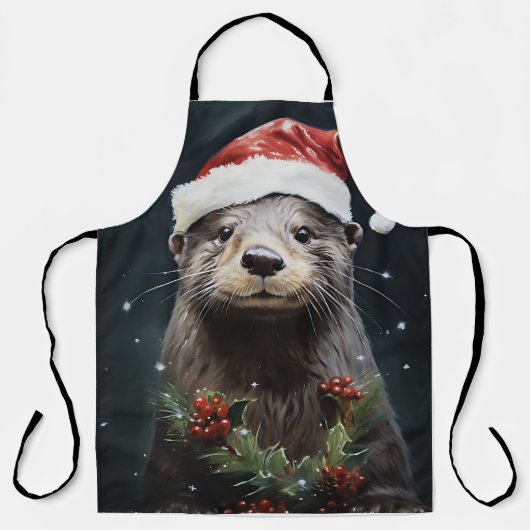 Tablier Otter de vacances (Recto)