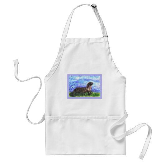 Tablier Otter du fleuve Sparkly (Devant)