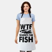 Tablier Où est le poisson Wtf pêche (Porté)