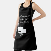 Tablier Où il y a Fumée Nom Monogram Grill Smoker (Insitu)