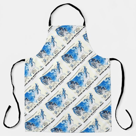 Tablier Où Sommes-Nous Ventés Par Le Vent ? Puissance éoli (Recto)