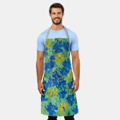 Tablier Oubliez-Moi-Pas L'Apron Floral (Porté)