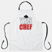 Tablier Oui, Chef (Recto)