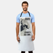 Tablier Oups ! J'ai oublié d'avoir un bébé tout-en-un Pr.  (Porté)