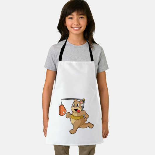 Tablier Ours comme coureur (Insitu)