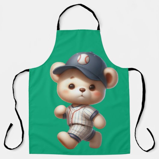 Tablier Ours de baseball 1 (Recto)