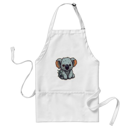 TABLIER OURS DE CARTOON KOALA (Devant)