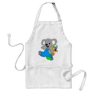 Tablier Ours de Koala avec sac à dos