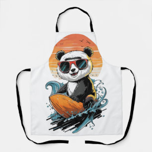Tablier Ours de panda cool surf