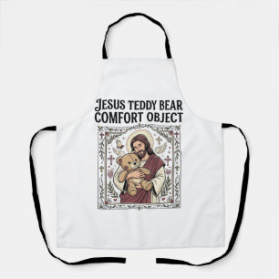 Tablier Ours en peluche Jésus Objet de confort Ours en pel